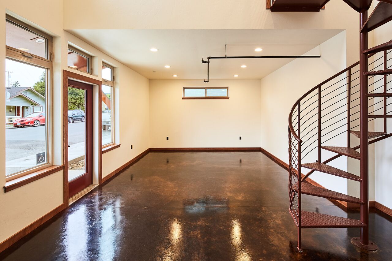 Secondary view of the downstairs floor