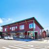 3-Suite Office Building in Arcata, CA.  Burgandy with Teal Trim beautiful Space